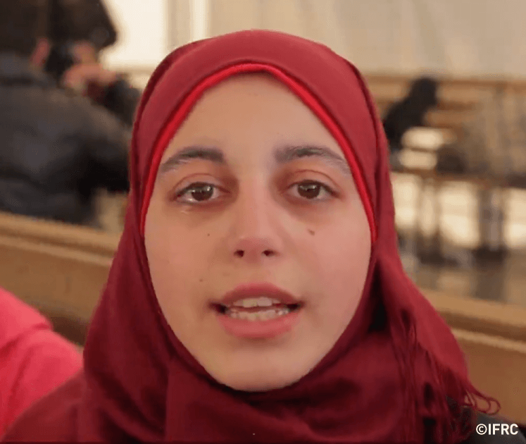 Syrian refugee Lin (age 16)