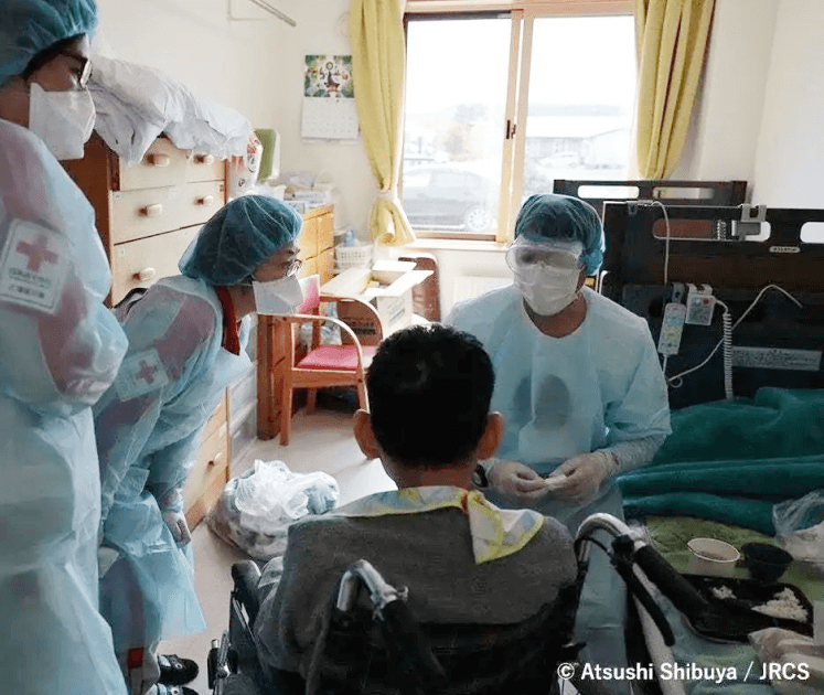 JRC medical team making house calls around residents' rooms